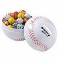 Small Themed Tin Banks - Chocolate Sport Balls